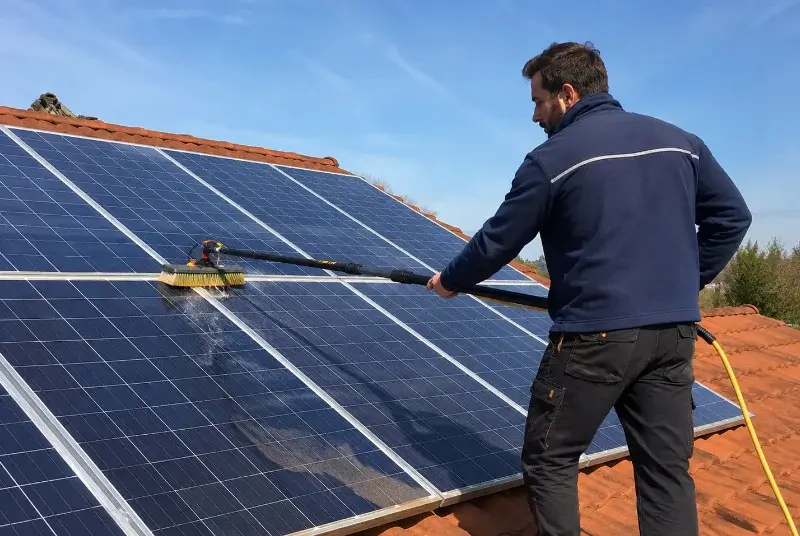 Nettoyage et entretien de panneaux solaires à Seignosse